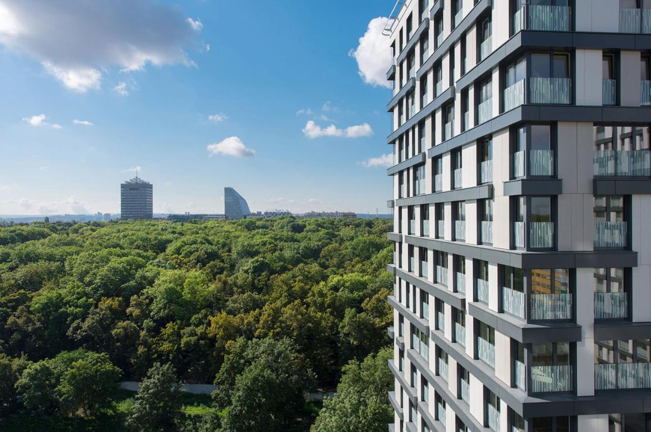 Centrum Park Apartment Prag Exteriör bild